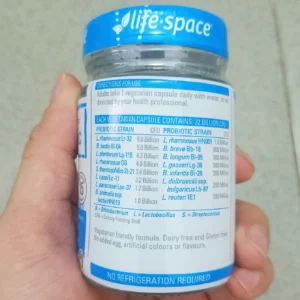 Men vi sinh Úc cho người lớn Life Space Probiotic 40 viên