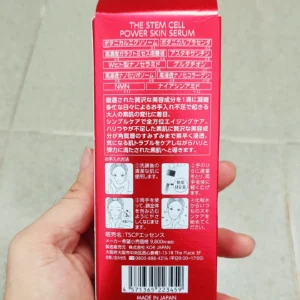 Serum The Stem Cell Power Skin 55ml của Nhật Bản Serum CHỐNG LÃO HOÁ THE STEM CELL Power Skin Nhật Bản 55ml