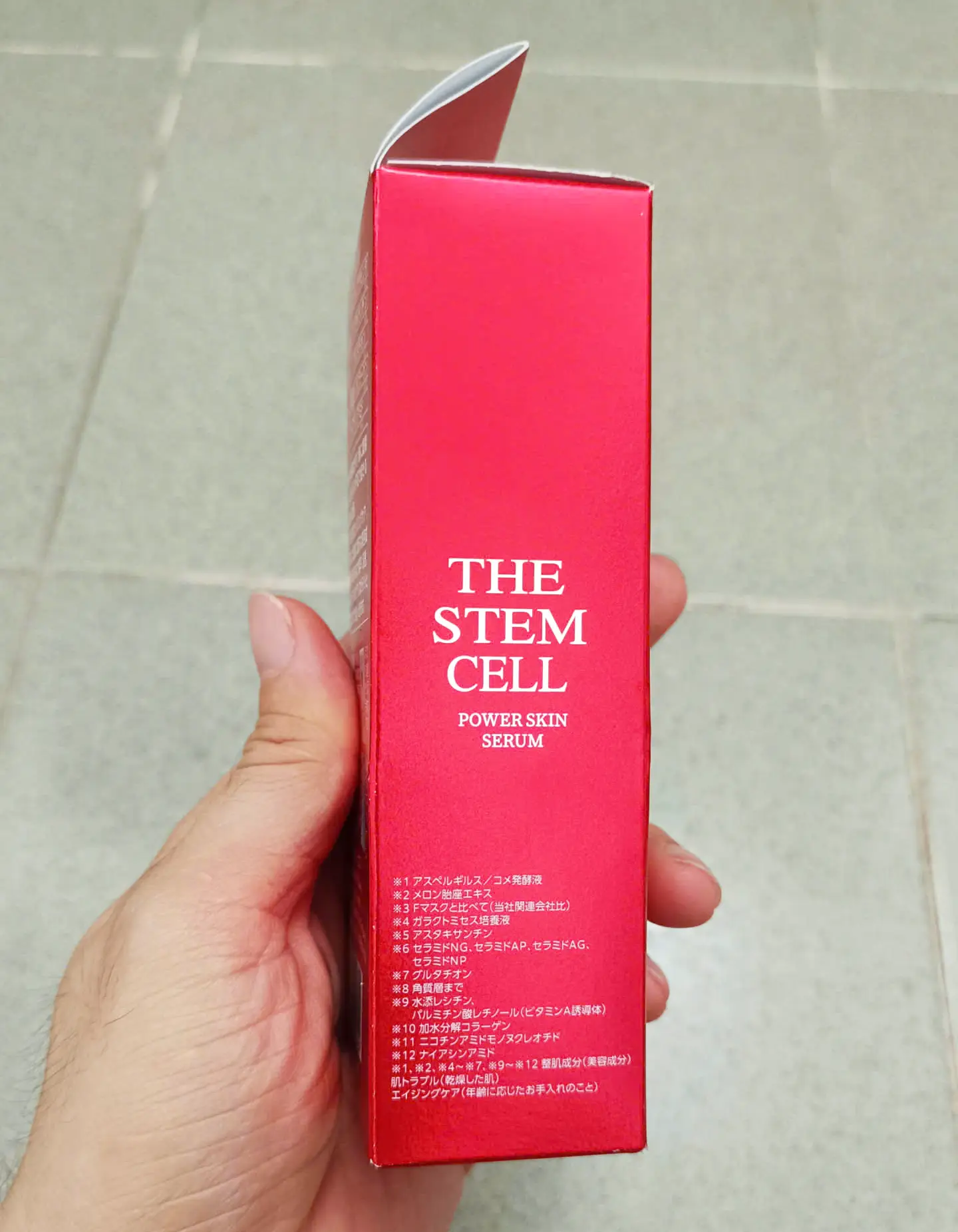 Serum The Stem Cell Power Skin 55ml của Nhật Bản Serum Dưỡng Trắng CHỐNG LÃO HOÁ THE STEM CELL Power Skin Nhật Bản 55ml