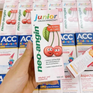 Siro ho Neo-Angin Junior Halsschmerzsaft 100ml của Đức Siro ho Junior Halsschmerzsaft Neo-Angin 100ml của Đức