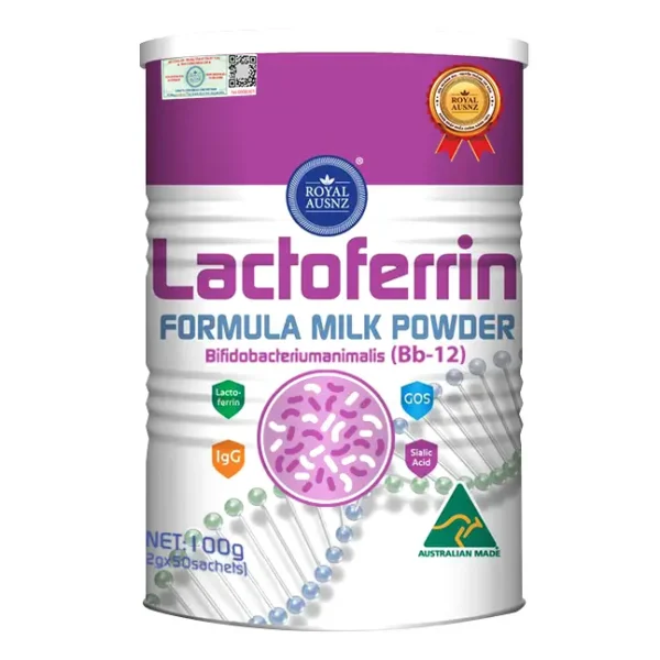 Sữa Hoàng Gia Úc Lactoferrin Formula Milk Powder 50 gói