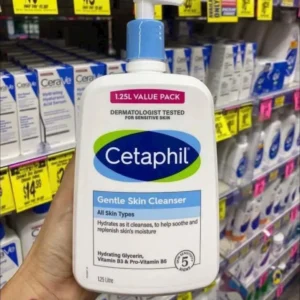 Sữa rửa mặt Cetaphil Gentle Skin Cleanser 1.25L làm sạch dịu nhẹ