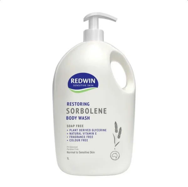 Sữa tắm Redwin Sensitive Skin Sorbolene Body Wash With Vitamin E 1L