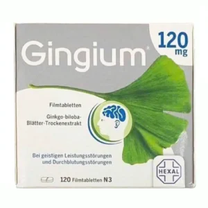Thuốc bổ não Gingium 120 mg 120 viên