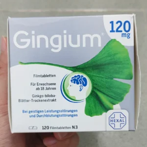 Viên uống bổ não Gingium 120mg 120 viên của Đức Thuốc bổ não Gingium 120 mg