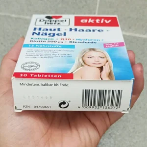 Viên Uống Doppelherz Haut Haare Nagel 30 viên của Đức