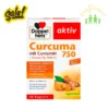 Viên nang tinh bột nghệ Doppelherz Curcuma 750 + Vitamin D3 30 viên của Đức