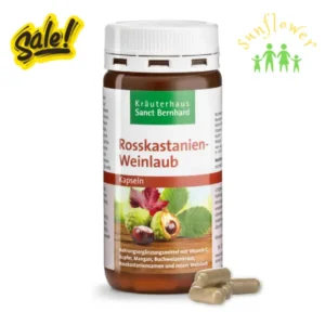 Viên trị giãn tĩnh mạch Sanct Bernhard Rosskastanien-Weinlaub 120 viên của Đức
