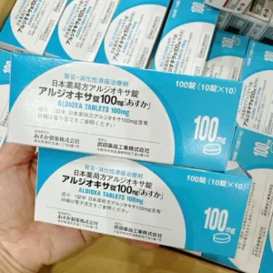 Viên uống Aldioxa 100mg Nhật Bản hỗ trợ viêm loét dạ dày