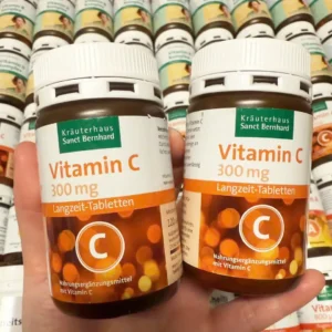 Viên uống Vitamin C Sanct Bernhard 120 viên của Đức Viên uống Vitamin C 300mg Sanct Bernhard 120 viên của Đức