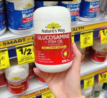 Viên uống bổ khớp Glucosamine Fish Oil Nature Way 200 Viên