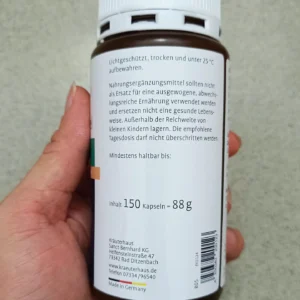 Viên uống bổ khớp Vẹm xanh Grünlippmuschel Sanct Bernhard 150 viên
