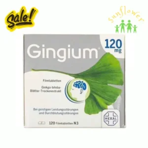 Viên uống bổ não Gingium 120mg 120 viên của Đức