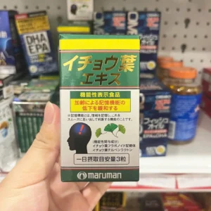 Viên uống bổ não Maruman DHA Ginkgo 100 viên