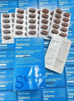 Vitamin tổng hợp Selancy Men Ultra Nature 60 viên của Úc Viên uống hỗ trợ sinh sản cho nam Ultra Nature Selancy Men 60 viên