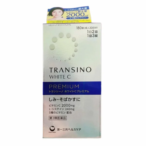Viên uống hỗ trợ trắng da Transino White C Premium 180 viên