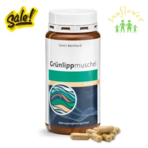 Viên uống vẹm xanh Sanct Bernhard Grünlippmuschel Kapseln 150 viên của Đức