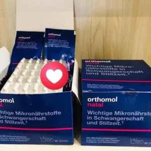 Vitamin bà bầu Orthomol Natal Granulat Kapseln dạng bột, 30 ngày