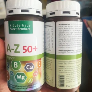 Vitamin tổng hợp A-Z Kapseln 50 plus cho người trên 50 tuổi