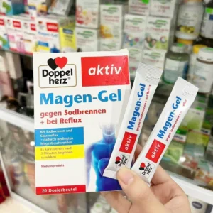 Gel hỗ trợ dạ dày Doppelherz Magen-Gel 20 gói của Đức DOPPELHERZ Magen-Gel gegen Sodbrennen+bei Reflux 20 gói