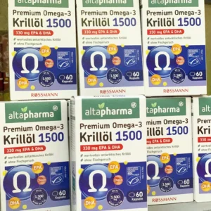 Dầu nhuyễn thể Altapharma Premium Omega-3 Krill oil 60 viên của Đức