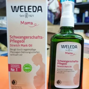 Dầu trị rạn da Weleda Mama Stretch Mark Oil 100ml của Đức Dầu trị rạn da Weleda Schwangerschafts Pflegeöl 100ml