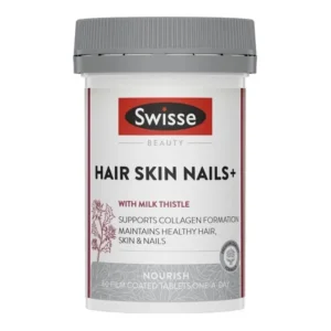 Đẹp da móng tóc từ Swisse Ultiboost Hair Skin Nails 60 viên