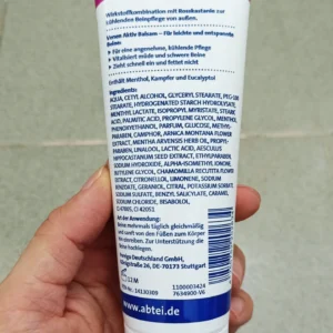Gel bôi trị giãn tĩnh mạch Abtei Venen Aktiv Balsam, 125ml