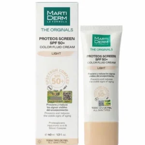 Kem Chống Nắng MartiDerm The Originals Proteos Screen SPF50+ 40ml - Light