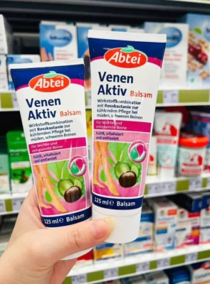 Kem bôi trị giãn tĩnh mạch Abtei Venen Aktiv 125ml
