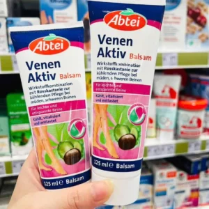 Kem bôi giãn tĩnh mạch Abtei Venen Aktiv 125ml của Đức Kem bôi trị giãn tĩnh mạch Abtei Venen Aktiv 125ml