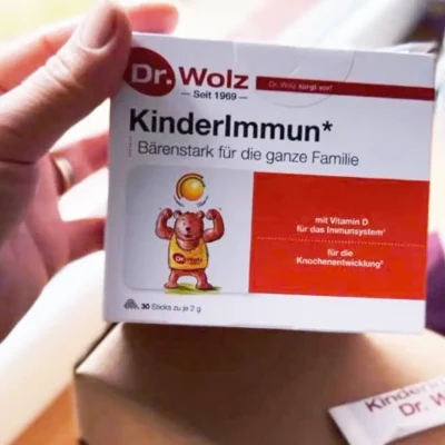 Men vi sinh KinderImmun Dr. Wolz 30 gói của Đức Men vi sinh kết hợp sữa non KinderImmun Dr. Wolz