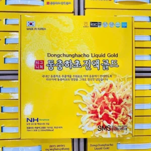 Nước đông trùng hạ thảo Samsung hộp vàng 30 gói NƯỚC ĐÔNG TRÙNG HẠ THẢO NONGHUYP – SMS BIO PHARM