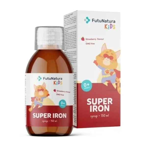 SIRO SẮT Super Iron – Sắt, Vitamin nhóm B và Chiết xuất Thảo mộc, Đức