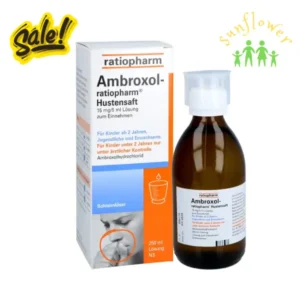 Siro ho đờm Ambroxol Ratiopharm 100ml của Đức