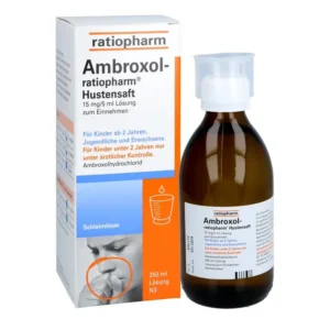 Siro ho đờm Ratiopharm Ambroxol Đức - 100ml