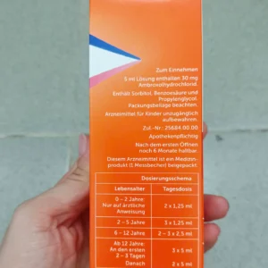 Siro long đờm Mucosolvan Đức