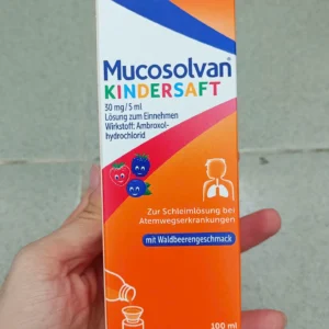 Thuốc Mucosolvan Kindersaft 30mg-5ml loãng đờm