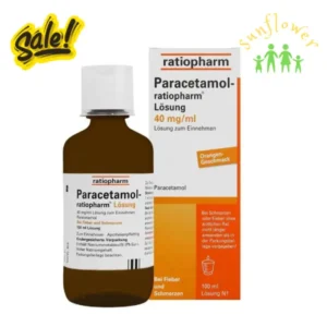 Thuốc Paracetamol Ratiopharm Lösung 100ml của Đức