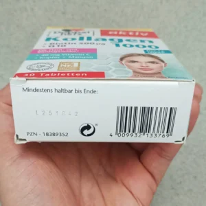 VIÊN UỐNG BỔ SUNG KOLLAGEN 1000 KẾT HỢP BIOTIN & Q10 HÃNG DOPPEL HERZ