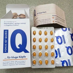 Viên uống tăng tư duy Fokus Iq Quiris 120 viên của Đức Viên Uống Bổ Não Quiris Fokus IQ (120 Viên) - Tăng Trí Nhớ