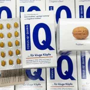 Viên Uống Hỗ Trợ Trí Não Tăng Tư Duy Quiris Fokus IQ