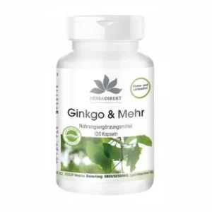 Viên Uống Phòng Ngừa Tai Biến Mạch Máu Não GinkGo & Mehr – 120 Viên