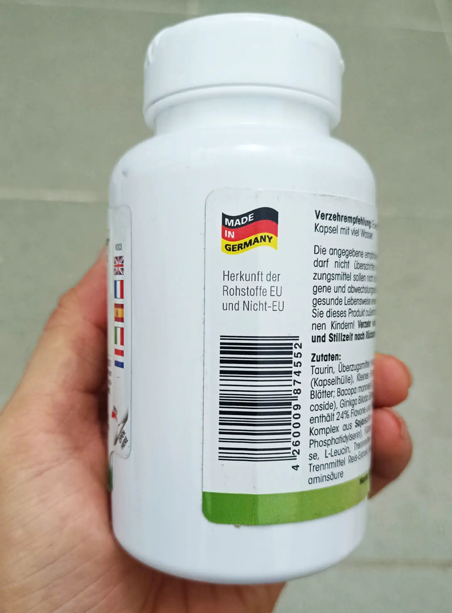 Viên uống bổ não Ginkgo Mehr 120 viên của Đức Viên Uống Warnke GinkGo Mehr 120 Viên của Đức