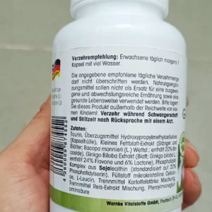 Viên uống bổ não Ginkgo Mehr 120 viên của Đức Viên uống Ginkgo Merh Warnke bổ não 120 viên