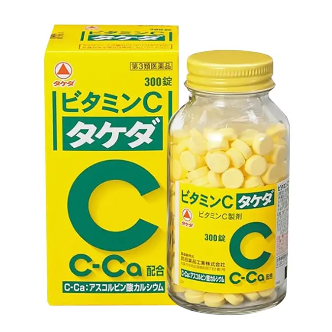 Viên uống Vitamin C Takeda C-Ca 300 viên của Nhật Bản Viên uống Vitamin C 2000mg Takeda 300 viên của Nhật Bản