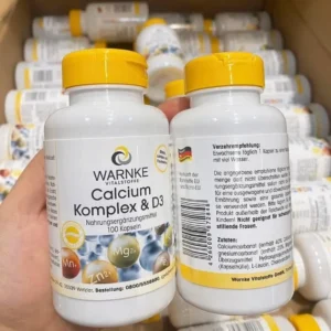 Viên uống bổ sung Canxi Komplex &D3 Warnke