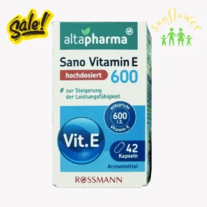 Viên uống bổ sung Vitamin E Altapharma Sano 42 viên của Đức