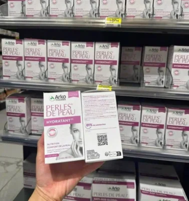 Viên uống đẹp da Arkopharma Perles de Peau 180 viên