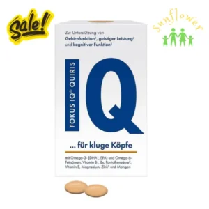 Viên uống tăng tư duy Fokus Iq Quiris 120 viên của Đức